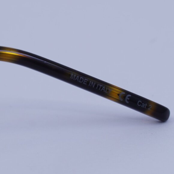 Saint Laurent SL328/K 007 Sunglasses Gold Aviator Frame, Green Lenses - Picture 10 of 10